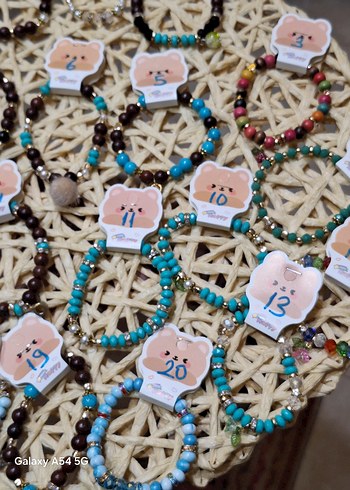 Renkli Boncuklu Bohem Bileklik - Görsel 17