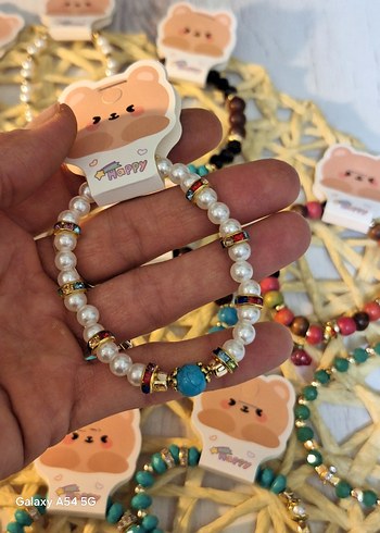 Renkli Boncuklu Bohem Bileklik - Görsel 3