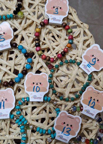 Renkli Boncuklu Bohem Bileklik - Görsel 12