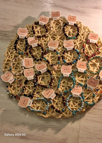 Renkli Boncuklu Bohem Bileklik - Görsel 18