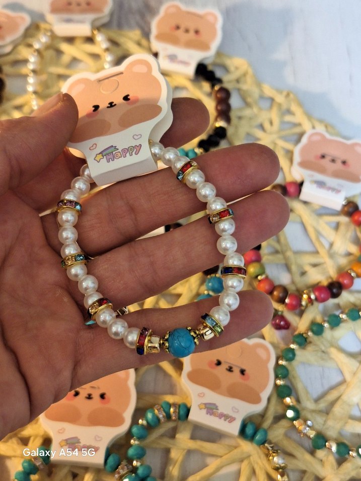 Renkli Boncuklu Bohem Bileklik - Görsel 3