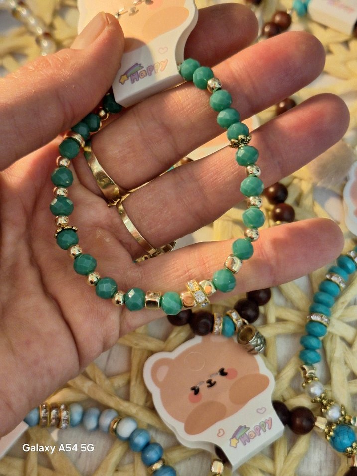 Renkli Boncuklu Bohem Bileklik - Görsel 2