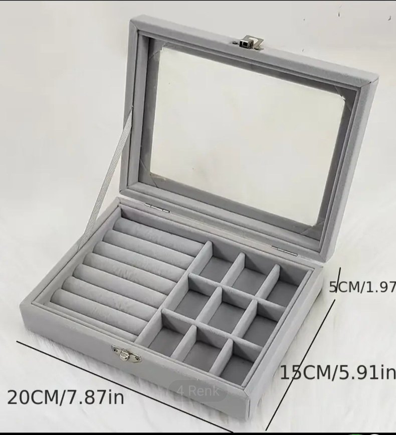 kadife Takı Organizeri - Görsel 5