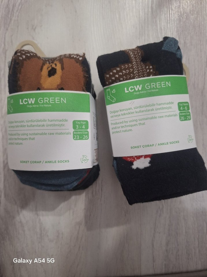 LCW  3 lü  4 lü 5 li coraplar - Görsel 3