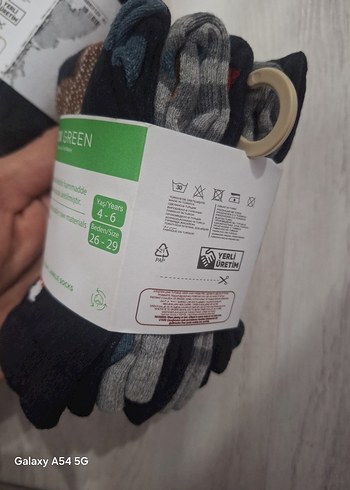 erkek cocuk kışlık çorap - Görsel 7