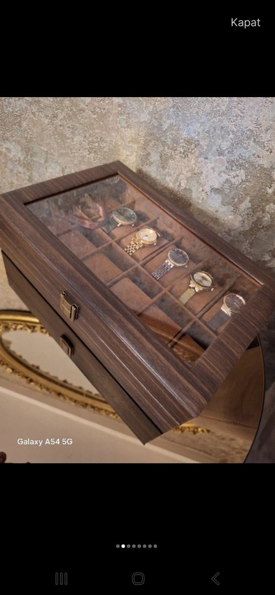 12 yuvali saat kutusu - Görsel 3