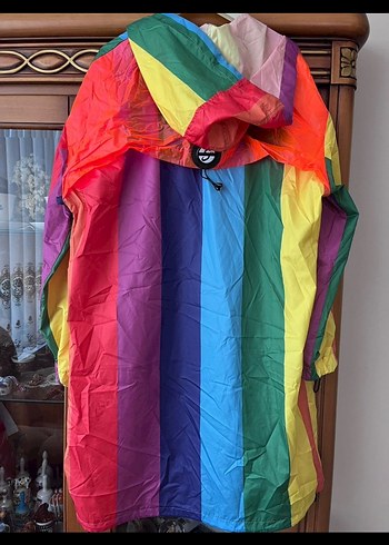 renkli yağmurluk - Görsel 2