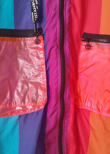 renkli yağmurluk - Görsel 3