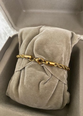 Esnek Altın Rengi Kadın Bileklik - Görsel 2