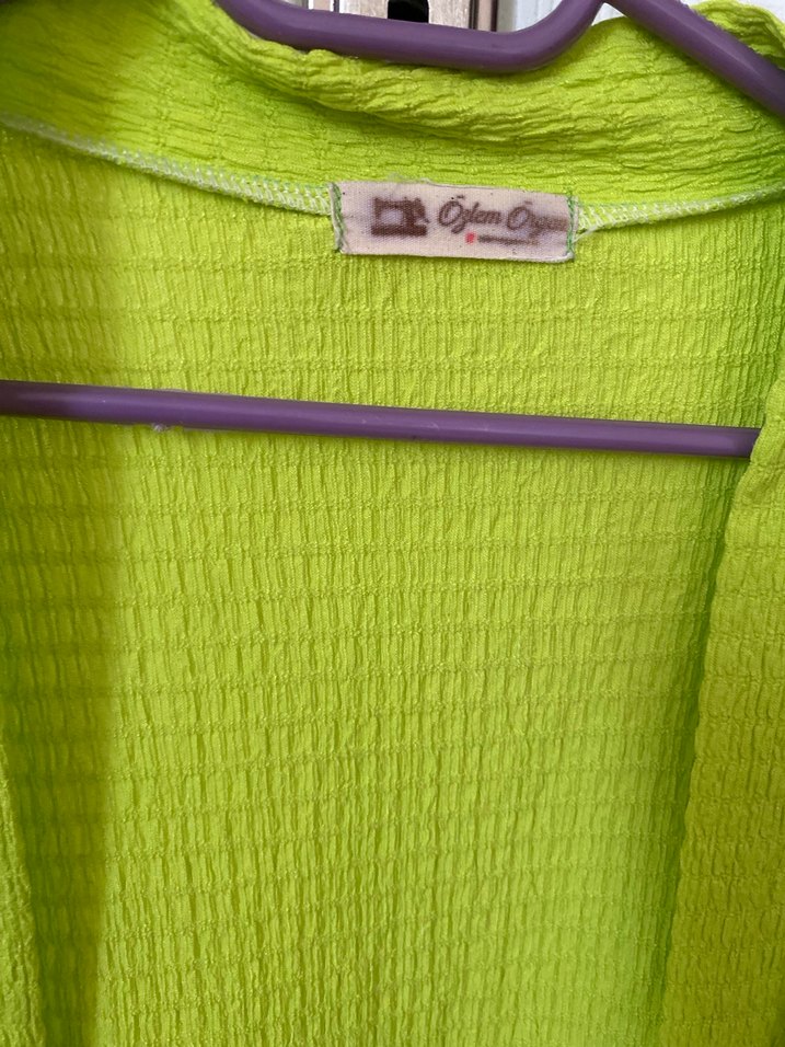 Rahat Kesim Uzun Kollu Yeşil Kadın takım - Görsel 3