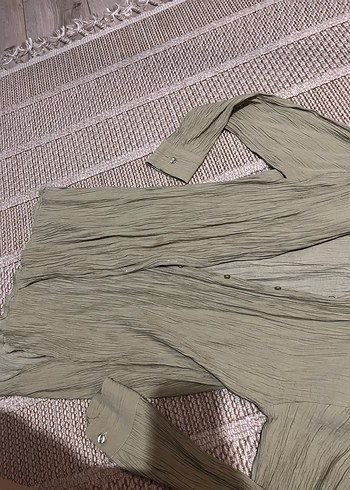 LCW Modest Bej Mini Kadın Uzun Kollu Elbise - Görsel 3