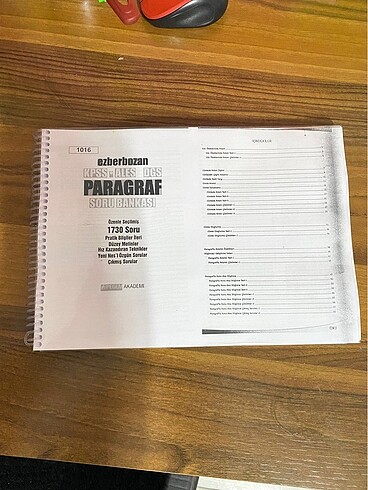 PEGEM EZBERBOZAN PARAGRAF SORU BANKASI 2024 KPSS GYGK PEGEM EZB