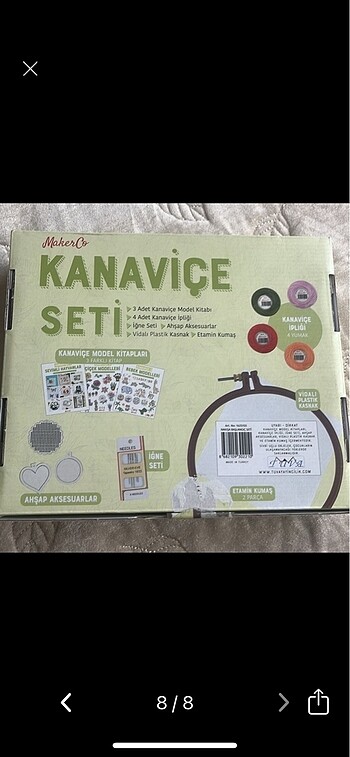 Kanaviçe seti