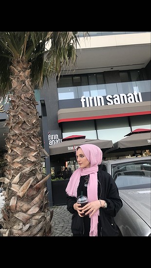Pamuklu ince şal