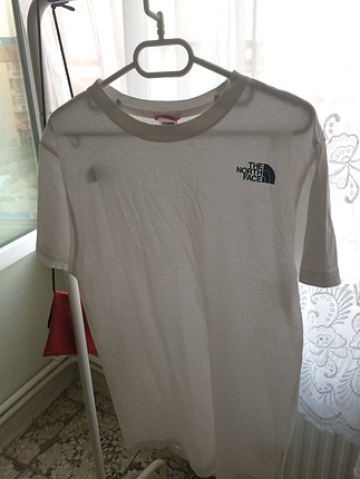 Beyaz the north face tişört 