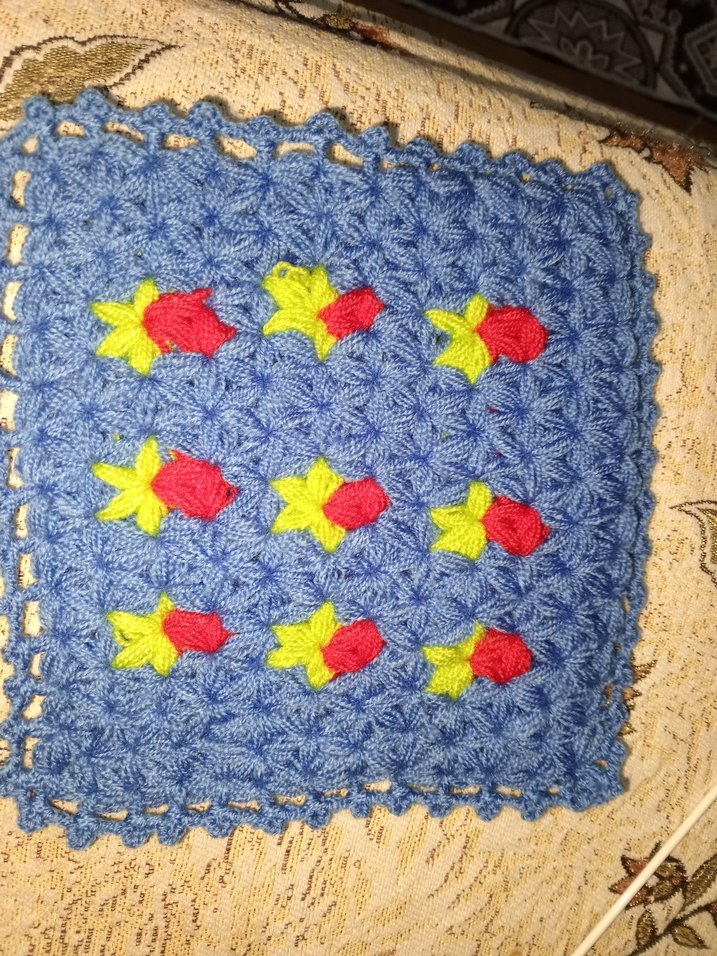 cocuk Çok Renkli Örgü Banyo Süngeri - Görsel 2