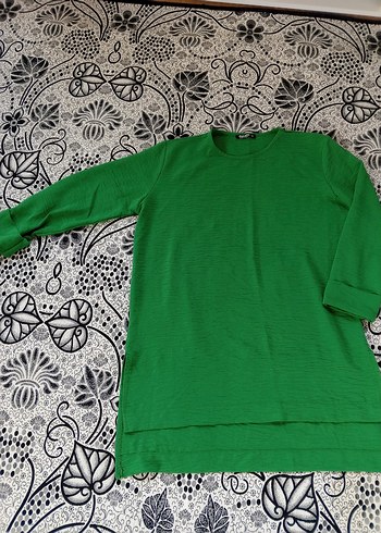 Yeşil Bol Kesim Kadın Tulum - Görsel 7