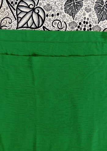 Yeşil Bol Kesim Kadın Tulum - Görsel 3