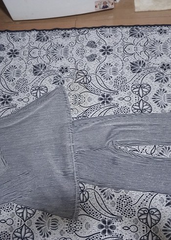 Gri Piliseli Uzun Kadın Takım - Görsel 4