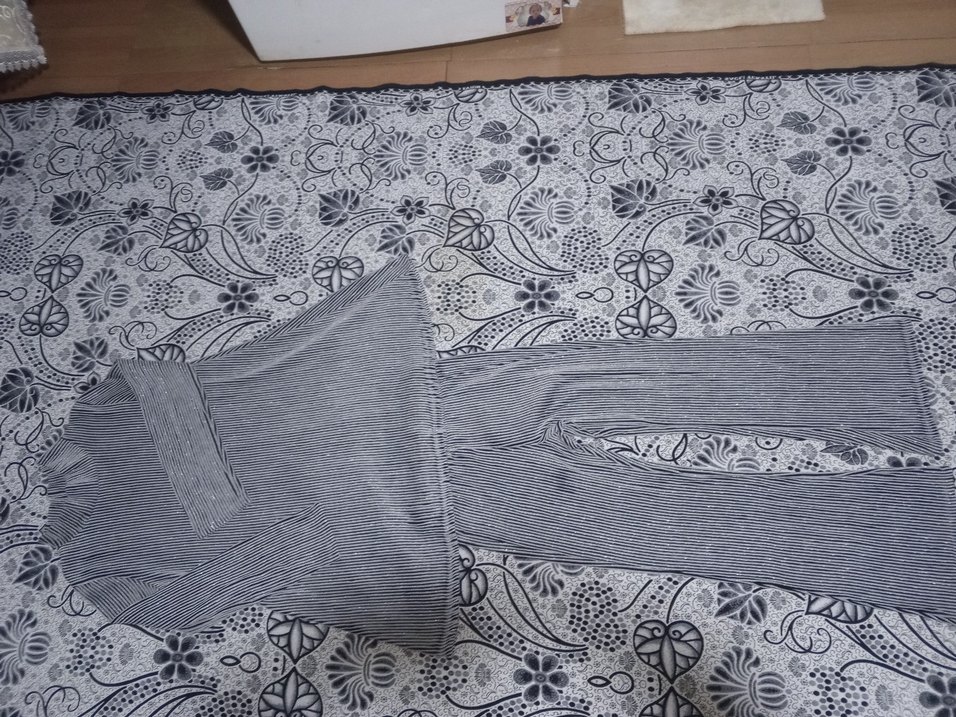 Gri Piliseli Uzun Kadın Takım - Görsel 4