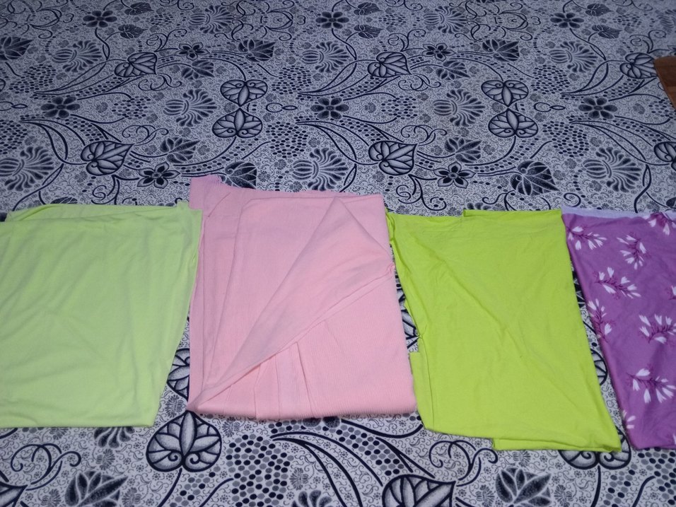 Kadın Çok Renkli kumas parca - Görsel 3