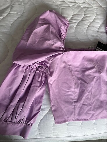 Trendyol & Milla Balon kol crop