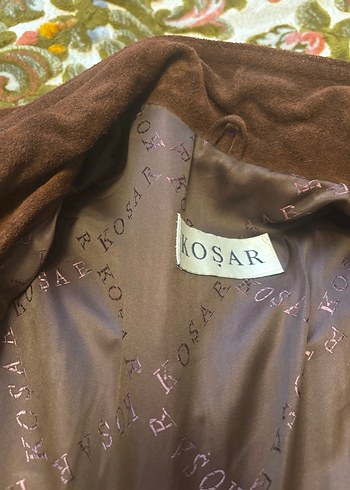 Püsküllü Kahverengi Süet Kadın Deri Ceket - Görsel 3