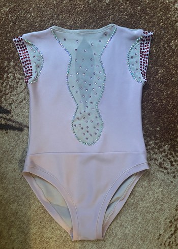 Pembe V Yaka Kolsuz Fırfırlı Kız Elbisesi - Görsel 3