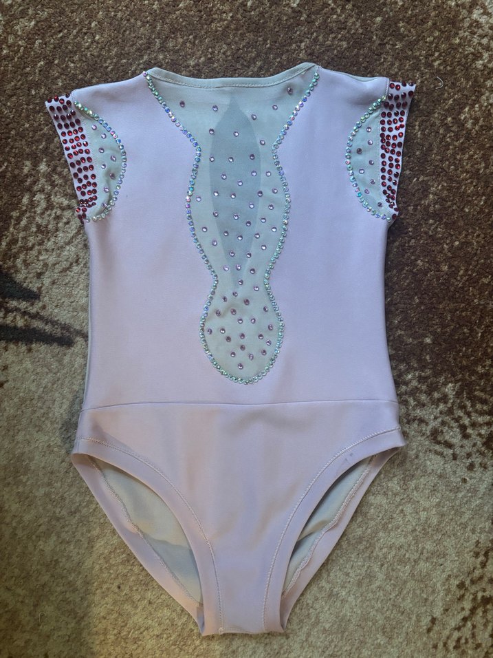 Pembe V Yaka Kolsuz Fırfırlı Kız Elbisesi - Görsel 3