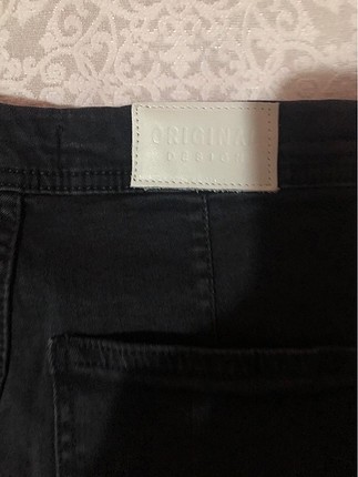 36 Beden siyah Renk bol paça likralı pantolon yüksek bel ekstra