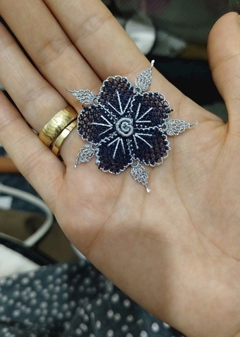 American Vintage iğne oyası motif