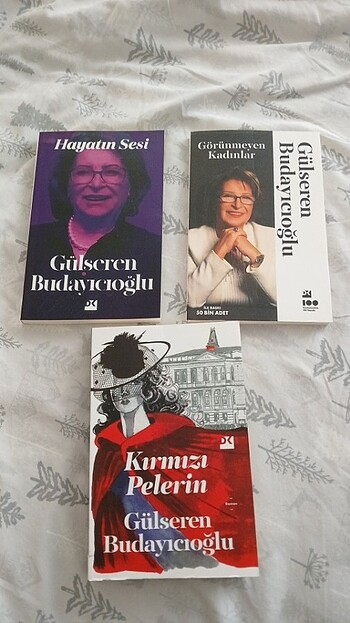 3 adet SIFIR GÜLSEREN BUDAYICIOĞLU