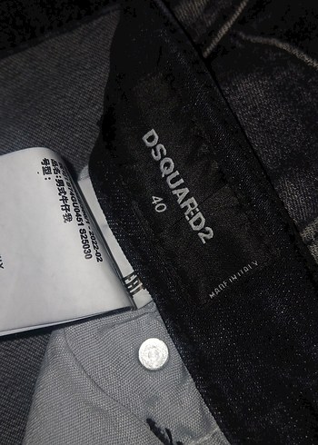 40 Beden siyah Renk Erkek Siyah Dar Kesim Denim Jean