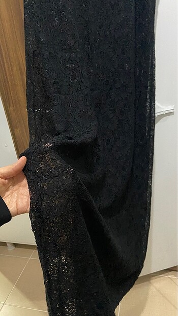 xxl Beden siyah Renk Dantel elbise