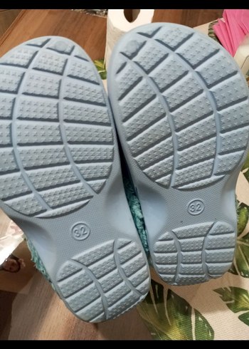 Mavi Polar Kız Çocuk Ev Terliği - Görsel 2