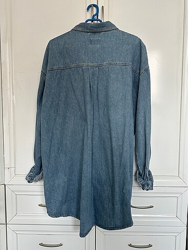 Urban Outfitters uzun oversize kot gömlek