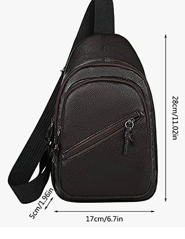 Unisex omuz ve sırt çantası