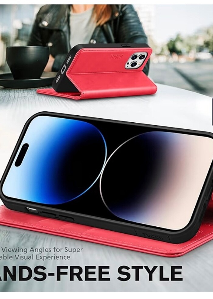 TUCCH KapaklıTelefon kılıfı (14 pro max) - Görsel 4