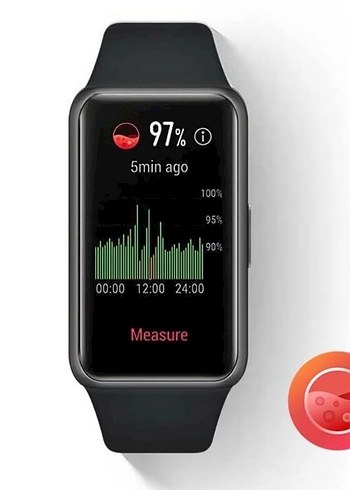 Huawei band 6 Siyah Akıllı Saat - Görsel 5