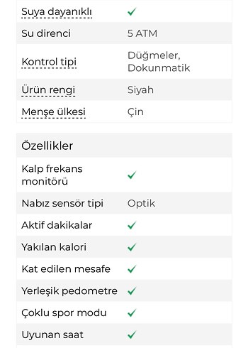 Huawei band 6 Siyah Akıllı Saat - Görsel 9