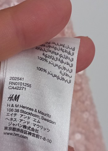 H&M Pudra Renk Drapeli Midi Abiye Elbise