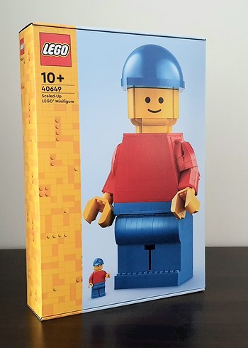 LEGO Mavi Başlıklı Büyük Minifigür 40649