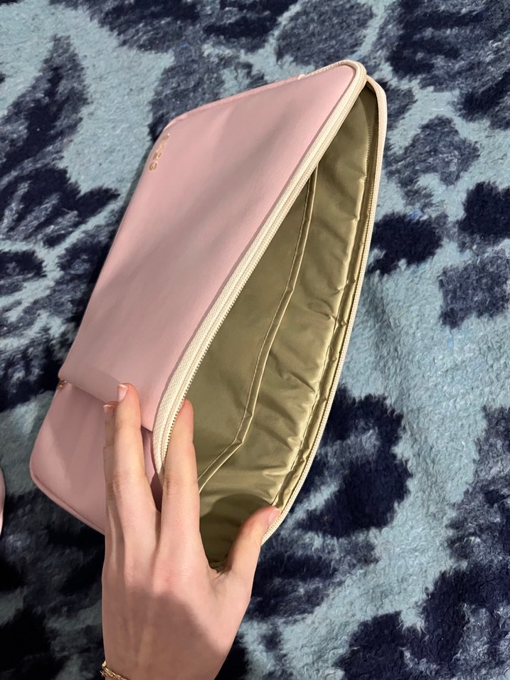 Pastel Pembe Kadın Laptop Çantası - Görsel 3