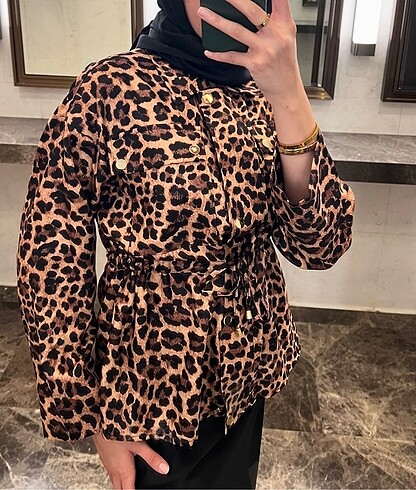 Leopar ceket