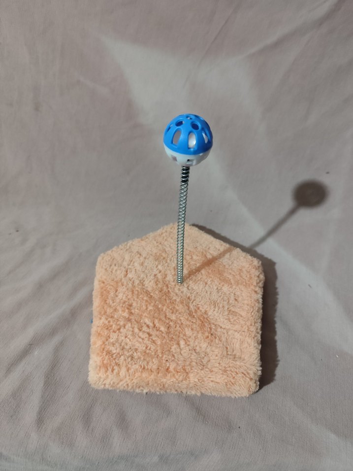 Renkli Mavi Kedi Oyuncağı - Görsel 2