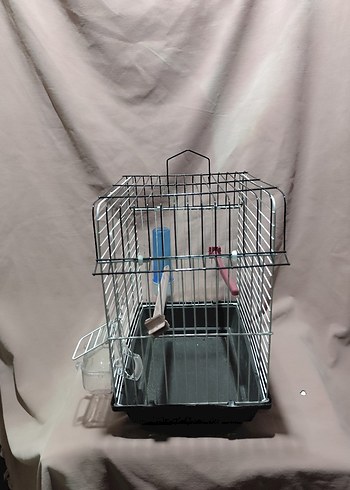 Gri Kuş Kafesi Yemlik ve Suluklu
sıfır ürün - Görsel 6