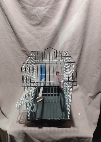 Gri Kuş Kafesi Yemlik ve Suluklu
sıfır ürün - Görsel 3