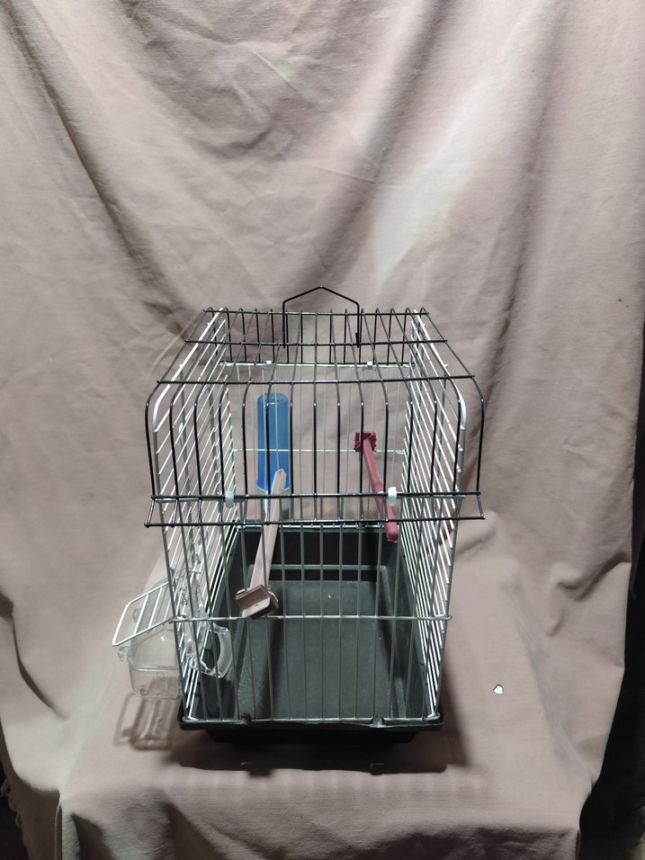 Gri Kuş Kafesi Yemlik ve Suluklu
sıfır ürün - Görsel 3