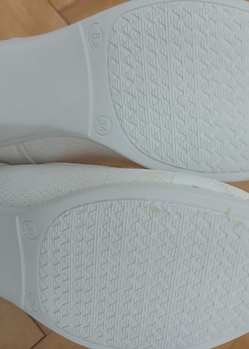 Kız Çocuk Beyaz Fiyonk Detaylı Babet - Görsel 4