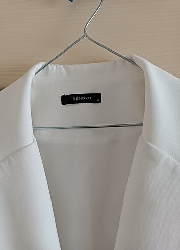 xl Beden beyaz Renk Blazer ceket 